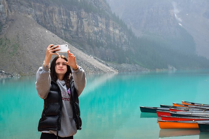 From Banff: Shuttle Service to Moraine Lake & Lake Louise - The value of avoiding parking and park logistics