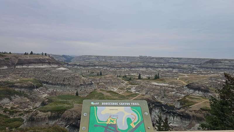 From Calgary: Drumheller Private Tour, Full day sightseeing - The Starmine Suspension Bridge Depends on the Day
