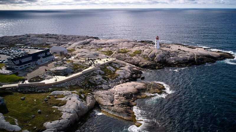 From Halifax: Peggy's Cove Bus Tour - The village below the lighthouse