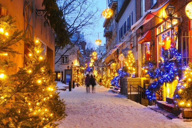 From Montreal: Quebec City One Day Trip with Hotel Pickup - The optional AML river cruise from May through October