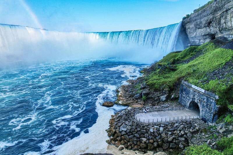 From Niagara Falls Canada Tour Boat, Lunch, Journey, Skylon - Lunch with a view, not a long restaurant stop