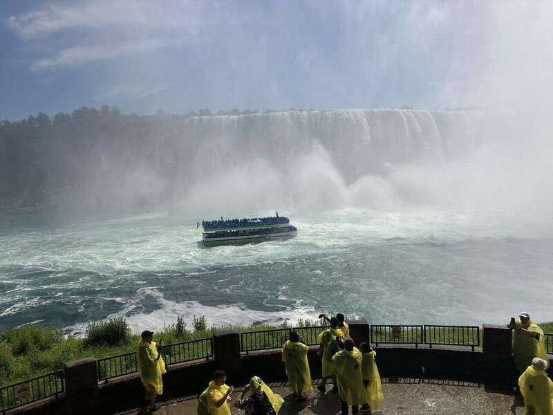 From Niagara Falls Canada Tour Boat, Lunch, Journey, Skylon - The final hour around Niagara Falls