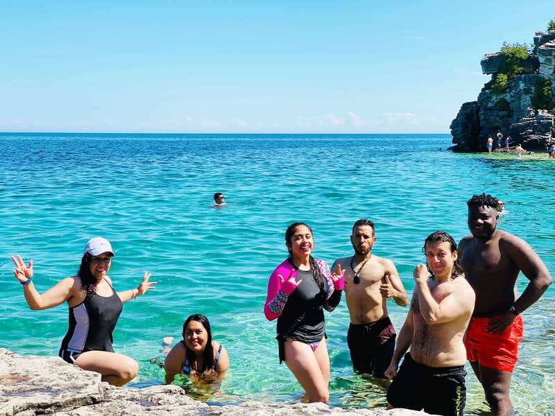 From Toronto: Bruce Peninsula Guided Hiking Day Trip - The long ride back and dinner at Champ Burger