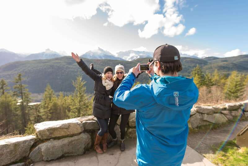 From Vancouver: Full-Day Whistler Tour - Stawamus Chief and the granite walls of Squamish