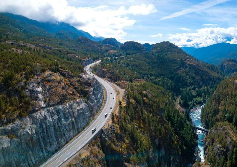 From Vancouver: Full-Day Whistler Tour - Leaving Vancouver over Lions Gate Bridge