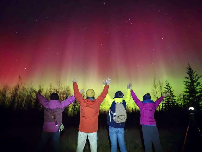 From Yellowknife: Aurora Borealis Tour with Cozy Cabin Base - Arriving at the Cozy Cabin