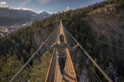 Golden, BC: Golden Skybridge Bridge Pass Admission