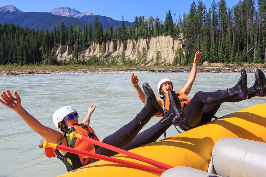 Golden, BC: Kicking Horse River Family Rafting with Lunch - Riverside BBQ lunch after the water