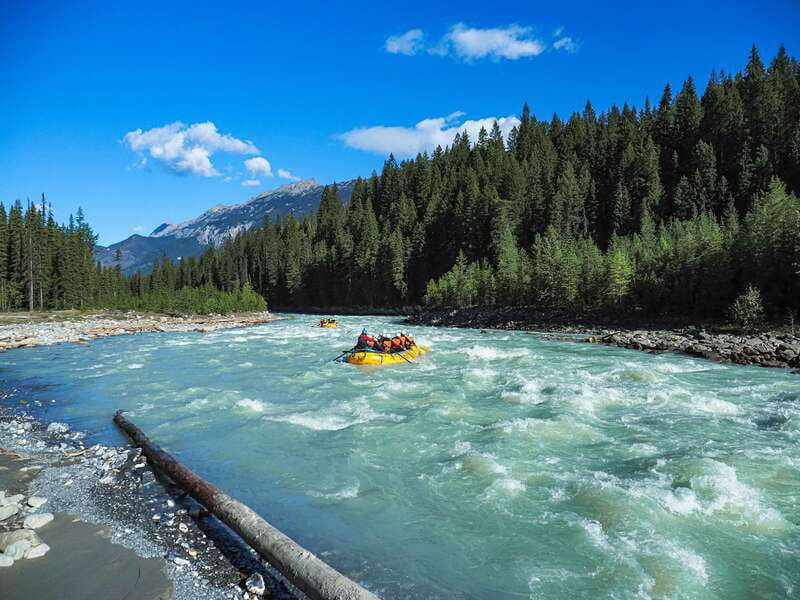 Golden, BC: Kicking Horse River Half Day Whitewater Rafting - Seventy-five minutes on 12 km of whitewater