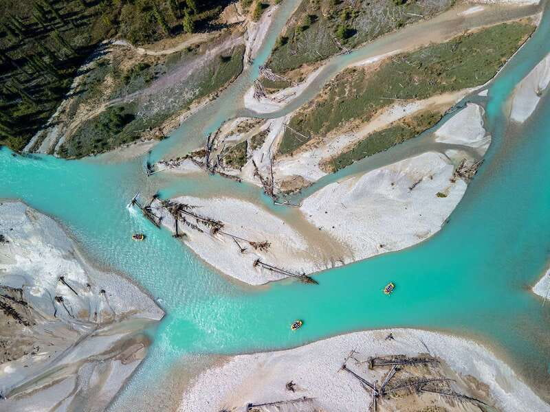 Golden, BC: Kicking Horse River Whitewater Raft Experience - The middle canyon brings the serious whitewater