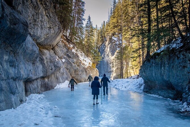 Grotto Canyon Majestic Ice Walk tour from Banff, Calgary, Canmore - The uphill beginning sets the tone