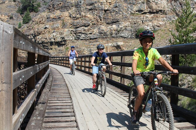 Guided Bike Tour on Historical Kettle Valley Railway at Myra Canyon & Wine Tour - Practical details that affect your decision