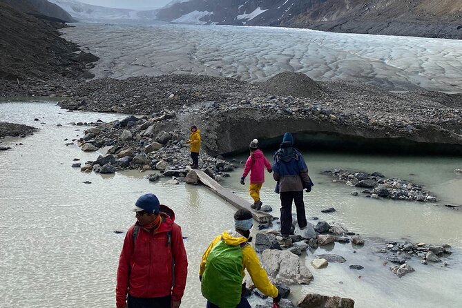 Guided Glacier Hike on The Athabasca with IceWalks - Getting geared up for three hours on the ice