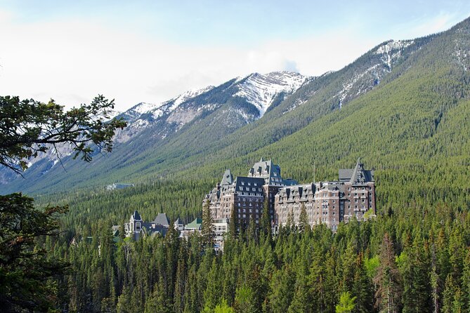 Guided Tour to Banff Highlights & Wildlife With Gondola Admission - Bow Falls and a touch of movie history