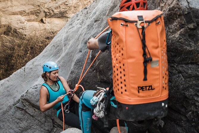 Half Day Heart Creek Canyon - Near Banff & Canmore- For Beginners - Learning the ropes before the canyon narrows