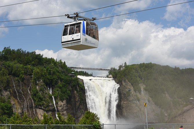 Half-Day Trip to Montmorency Falls and Ste-Anne-de-Beaupré from Quebec city - A quick ride from Old Quebec to the Beaupré Coast