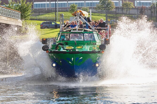 Halifax Harbour Hopper Tour - The splash into Halifax Harbour