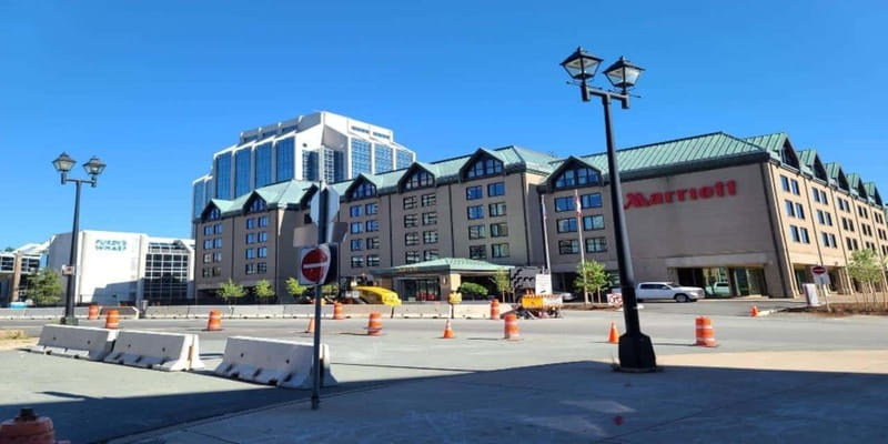 Halifax Harbourfront Food Walking Tour - Passing the ferry terminal and Maritime Museum