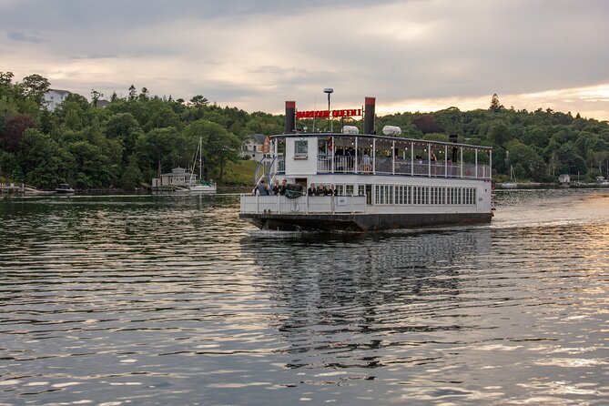 Halifax's Happy Hour Cruise Ft. a Live Musician - The harbour island and its glacial drumlin