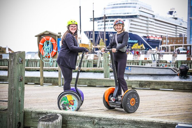 Halifax Segway City Spin - Old Burying Ground and the city center