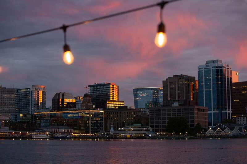 Halifax Sunset Cruise Aboard the Tall Ship Silva - The final 10 minutes beside the Halifax skyline