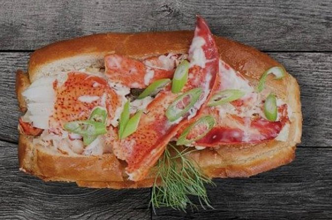 Halifax Walking Food Tour - A warm lobster roll at Dave’s Lobster
