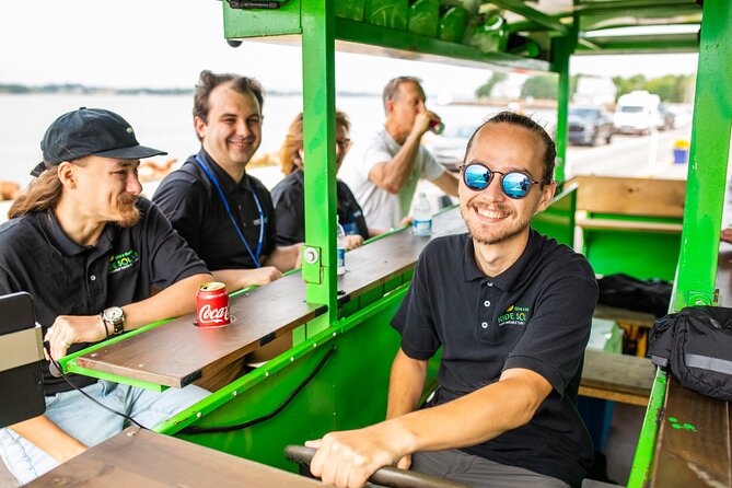 Halifax waterfront SOLAR Party Bike food & drink experience! - What this Halifax party bike really is