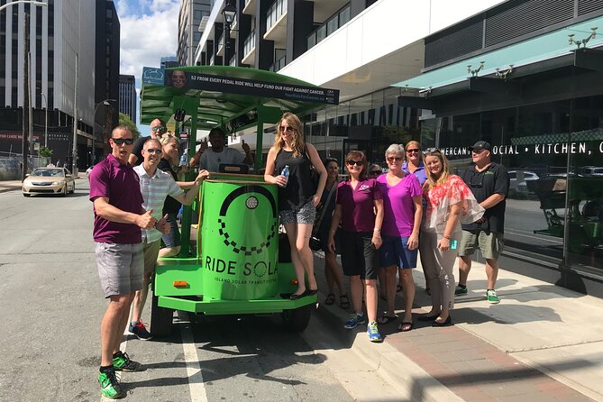 Halifax waterfront SOLAR Party Bike food & drink experience! - Citadel Hill and Halifax’s military story