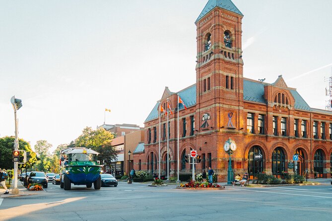 Harbour Hopper Tours: Charlottetown, PEI - Moving from city streets to the Charlottetown harbour