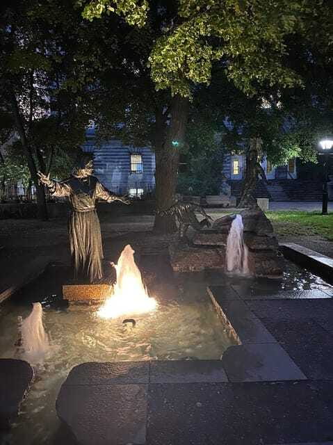 Haunted Old Montreal Ghost Walking Tour - Champs-de-Mars and public executions