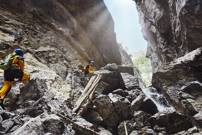 Heli Adrenaline Canyoning Tours - Four to Six Hours of Rappels, Waterfalls, and Rock Walls