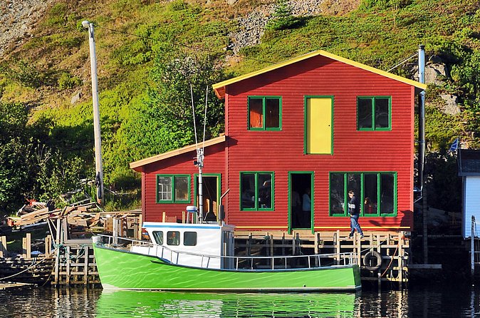 Historic St. John's Newfoundland and Cape Spear Tour - Quidi Vidi finishes with a harbor and a modern twist