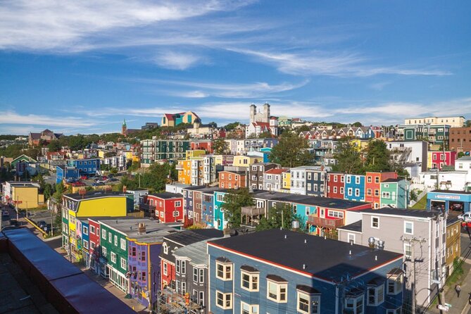 Historic St. John's Newfoundland and Cape Spear Tour - Jellybean Row makes St. John’s instantly recognizable