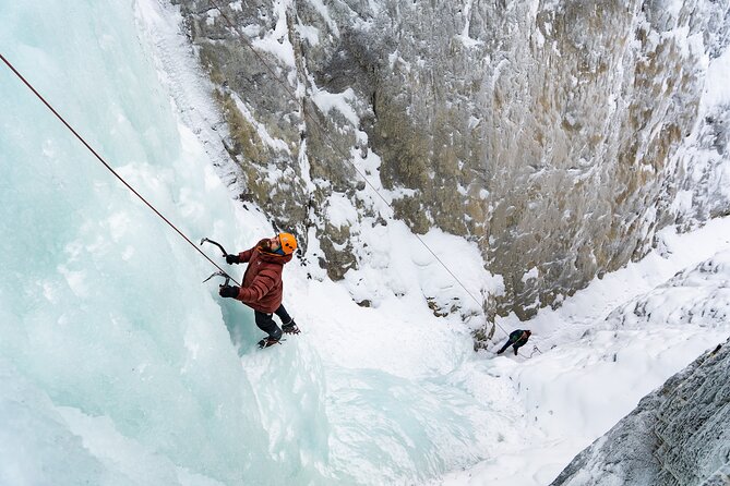 Ice Climbing Adventure in Banff: Beginner - Grassi Lakes and the changing icefall plan