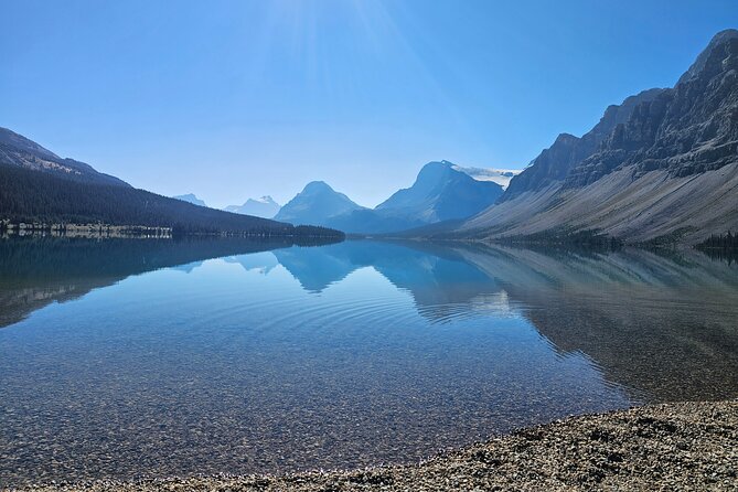 Icefields Parkway and Abraham Lake Bubbles Private Tour - Bow Lake and Crowfoot Glacier offer quick mountain views
