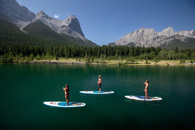 Intro to Stand Up Paddleboarding, Banff National Park - Why Johnson Lake Works for First-Time Paddleboarders