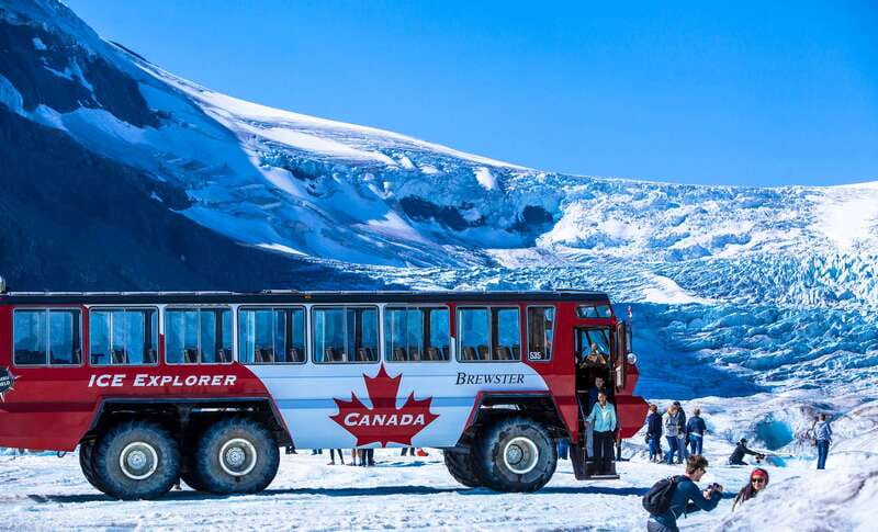 Jasper: Columbia Icefield Skywalk and Ice Explorer Ticket - Twenty minutes on 25,000-year-old ice
