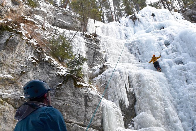 Jasper Ice Climbing Experience - The drive to Tangle Creek Falls, Maligne Canyon, or Edge of the World