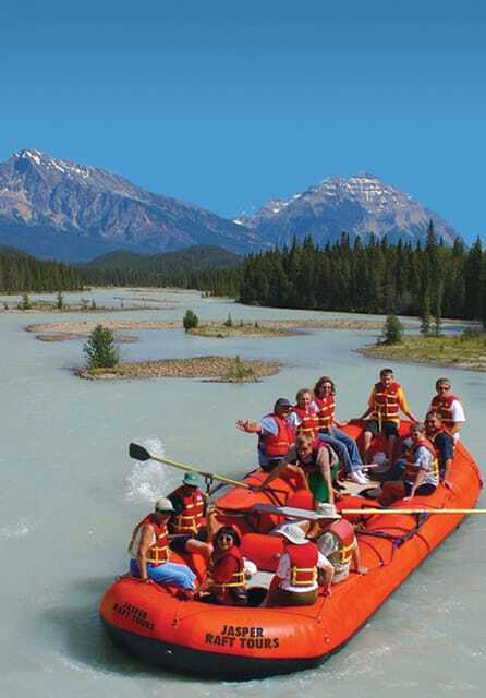 Jasper: Jasper National Park Easy 2-Hour Rafting Trip - How much time you spend on the water