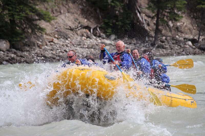 Jasper National Park: 2-Hour Whitewater Rafting - The cold-water swim is your choice