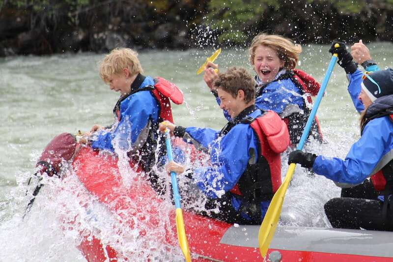 Jasper National Park Family Friendly Rafting Adventure - Old Fort Point and the ride back
