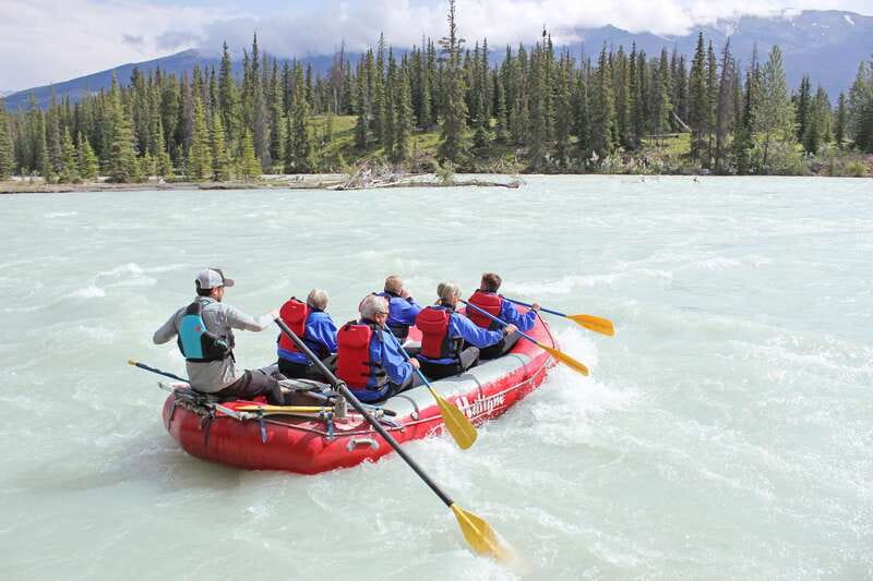 Jasper National Park Family Friendly Rafting Adventure - From 638 Connaught Drive to the river