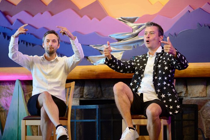 Jasper's Live Theater show - From Jasper with Love - What happens before the 8:15 pm performance