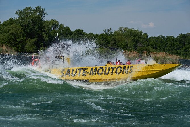 Jet Boating Montreal's Lachine Rapids - The St. Lawrence River, seen at full speed