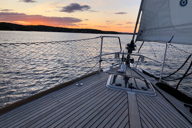 JFarwell Sunset Wine and Cheese Yacht Sailing - Sailing Past George’s Island and McNabs Island