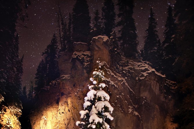 Johnston Canyon Evening Icewalk - From Banff Pickup to the Johnston Canyon Trailhead