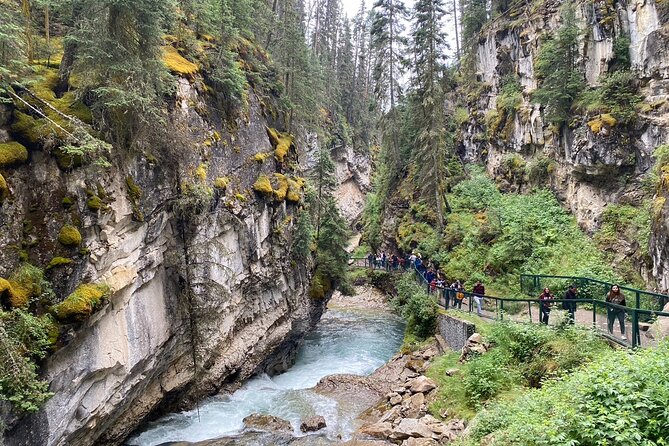 Johnston Canyon, Marble Canyon Hiking and Banff Town day tour - Marble Canyon brings a different kind of drama