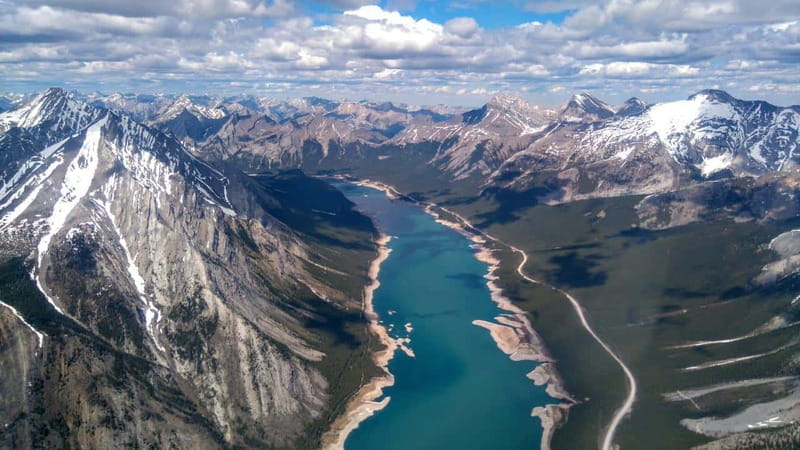 Kananaskis: 45 Minute "Sleeping Warrior" Helicopter Tour - Around Marvel Peak and back toward Spray Lakes
