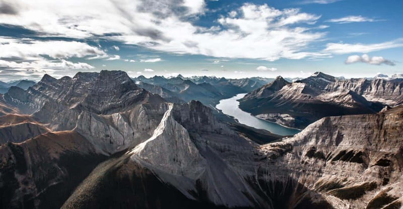 Kananaskis: 45 Minute "Sleeping Warrior" Helicopter Tour - From the Alpine Helicopters base to Mount Baldy