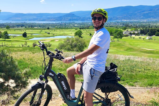 Kelowna E-Bike Bee Tour, Tastings, Organic Lunch & Audio Guide - From Bernard Avenue to Mission Creek
